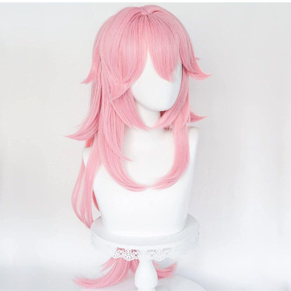 Genshin Impact Yae Miko Cospla - Cosplay Anime Yae Miko ulasan dan harga