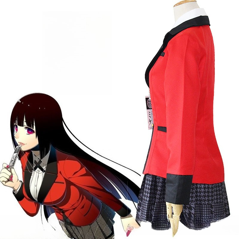 Anime Kakegurui Jabami Yumeko  - Anime Cosplay Yumeko ulasan dan harga