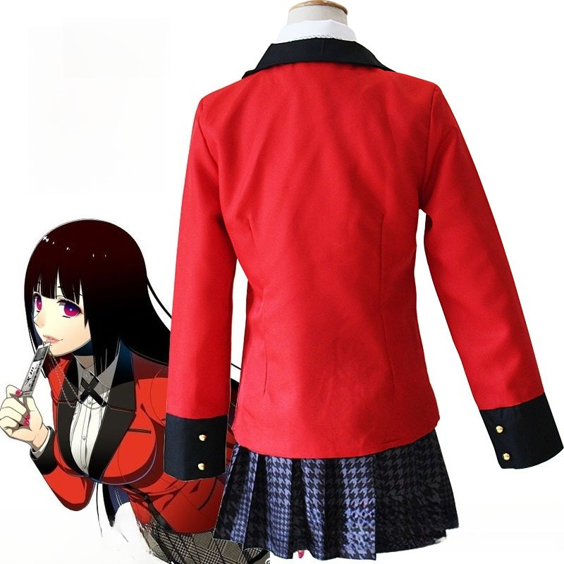 Anime Kakegurui Jabami Yumeko  - Anime Cosplay Yumeko ulasan dan harga