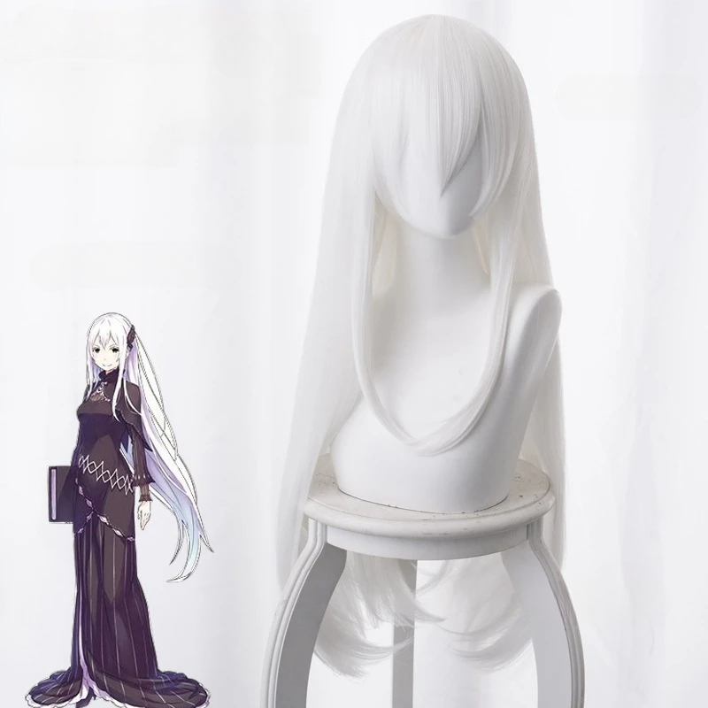 RE: ZERO Starting Life in Anot - Cosplay Anime White Hair ulasan dan harga