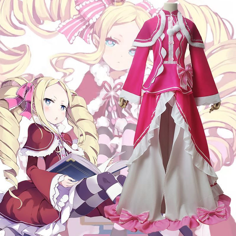 Anime Re Zero Beatrice Cosplay - Anime Cosplay Re Zero ulasan dan harga