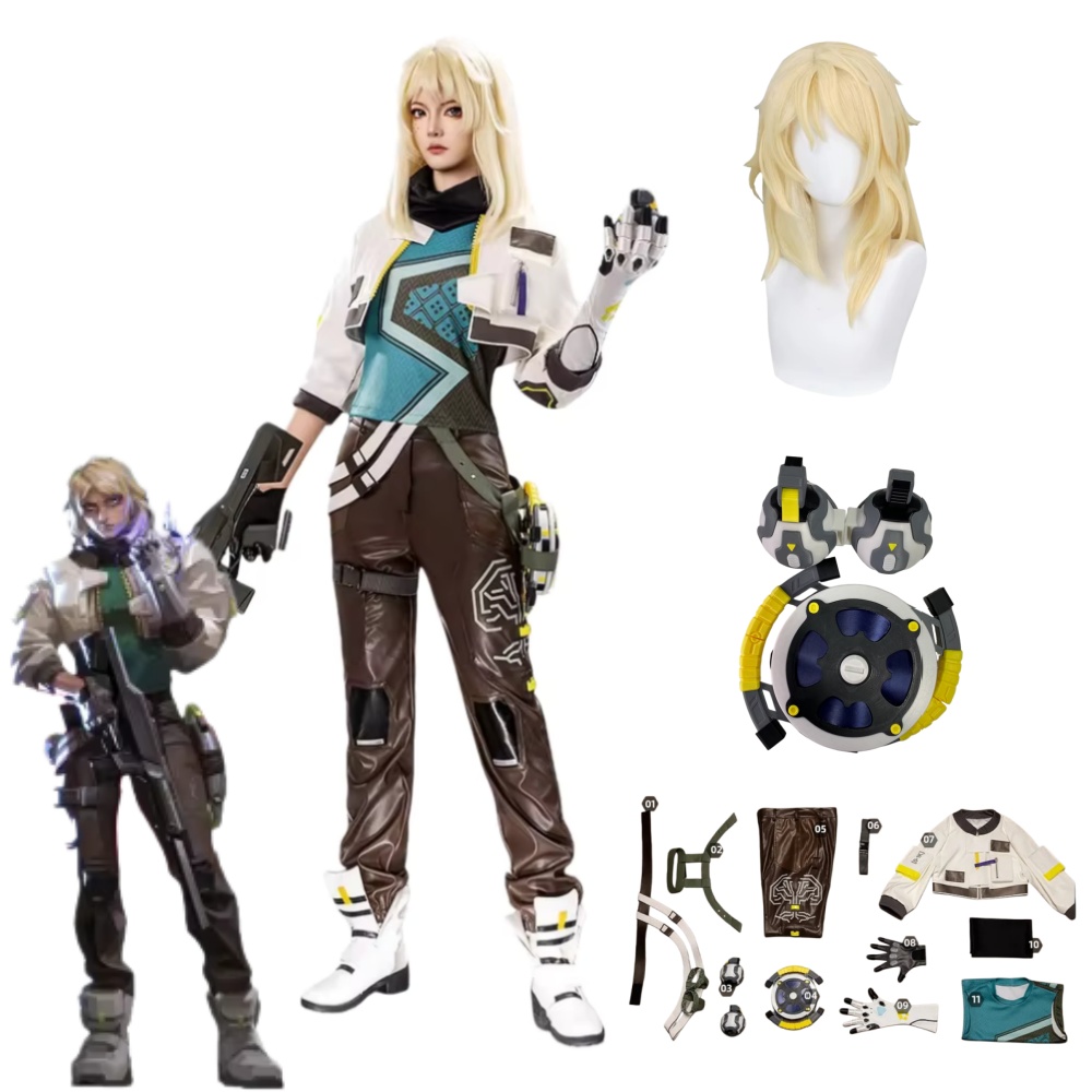Deadlock Cosplay Costume Props - Anime Cosplay Party ulasan dan harga