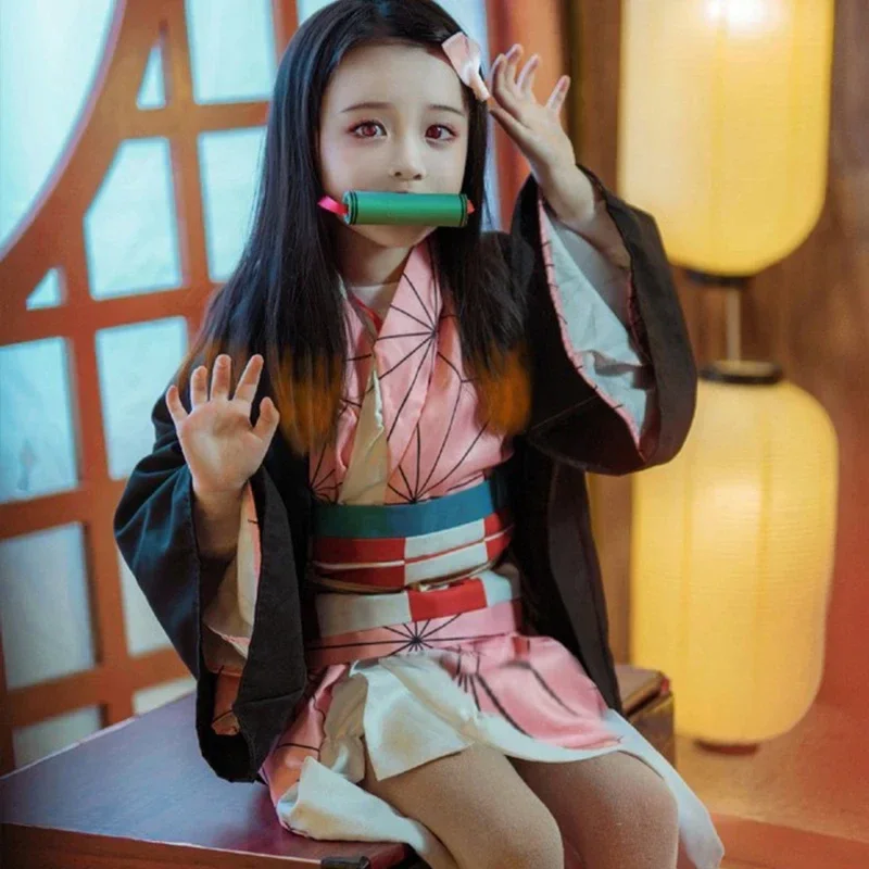 Anime Kamado Nezuko Cosplay Co - Anime Cosplay Anya ulasan dan harga
