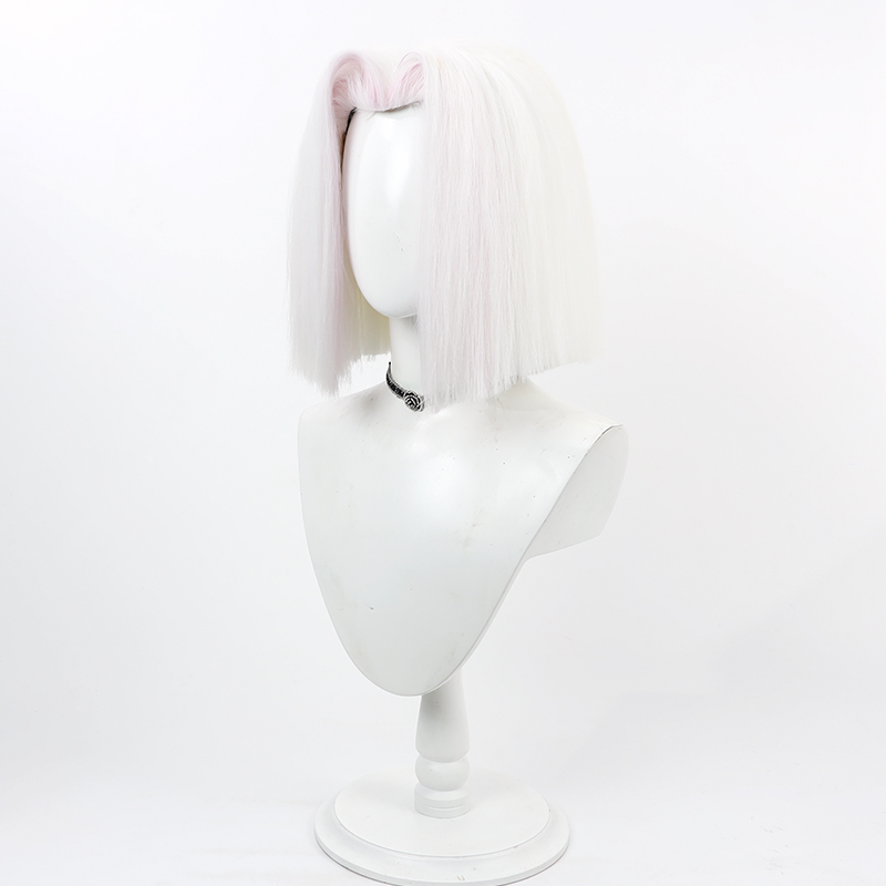 Game Hazbin Lute Cosplay Anime - Cosplay Anime White Hair ulasan dan harga