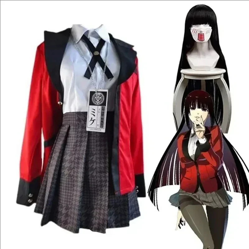 Anime Kakegurui Jabami Yumeko  - Anime Cosplay Yumeko ulasan dan harga