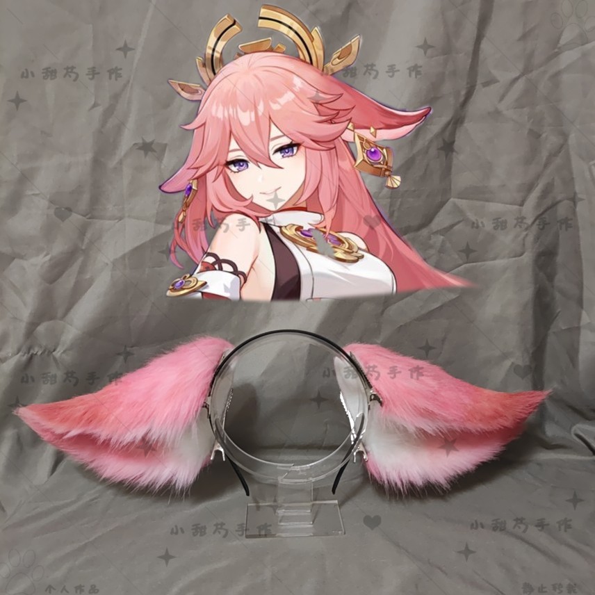 Anime Genshin Impact Yae Miko  - Cosplay Anime Yae Miko ulasan dan harga