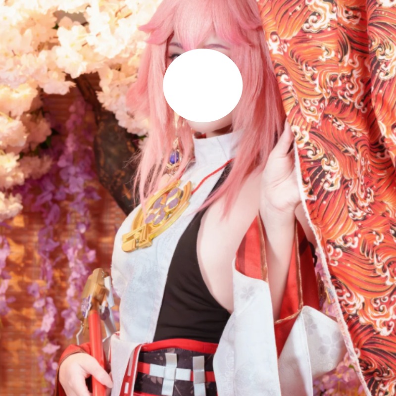Yae Miko Genshin Impact Cospla - Cosplay Anime Yae Miko ulasan dan harga