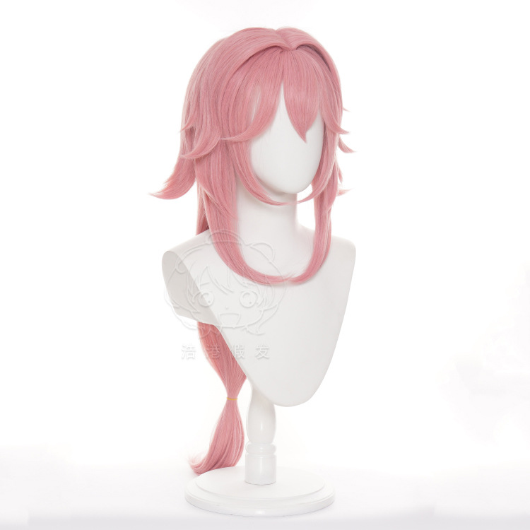 Genshin Impact Yae Miko Cospla - Cosplay Anime Yae Miko ulasan dan harga