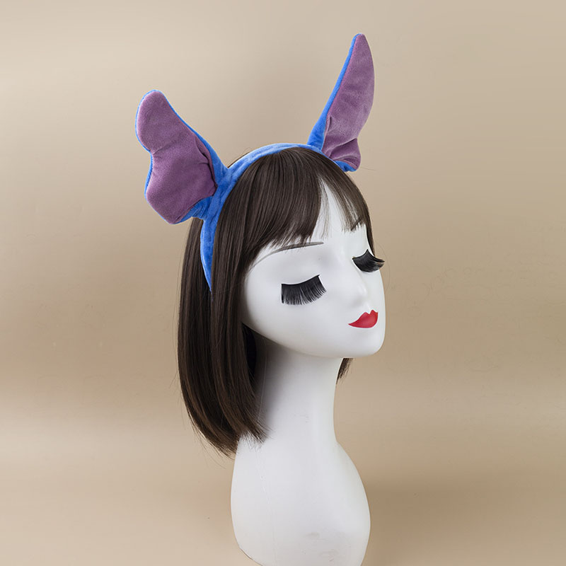 Stitttches Angel Headband Mult - Anime Cosplay Blue Hair ulasan dan harga