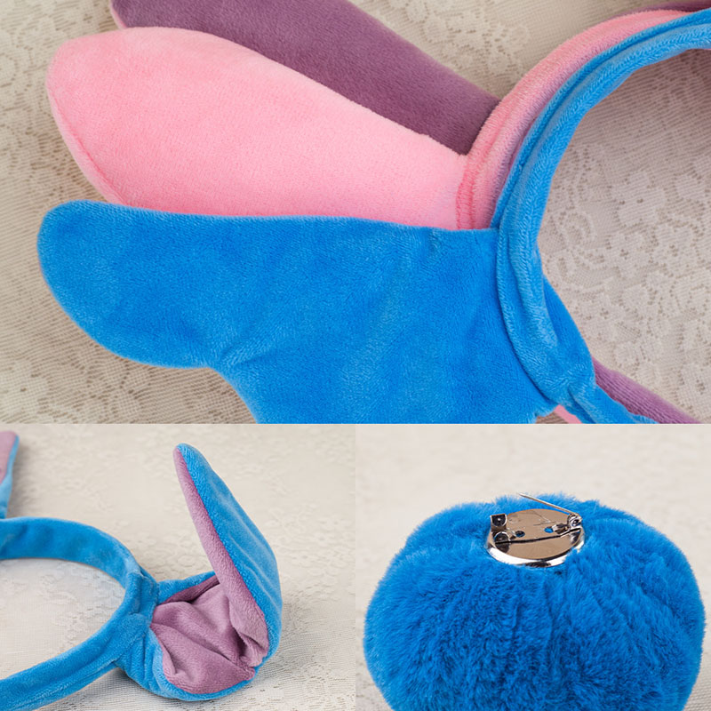 Stitttches Angel Headband Mult - Anime Cosplay Blue Hair ulasan dan harga