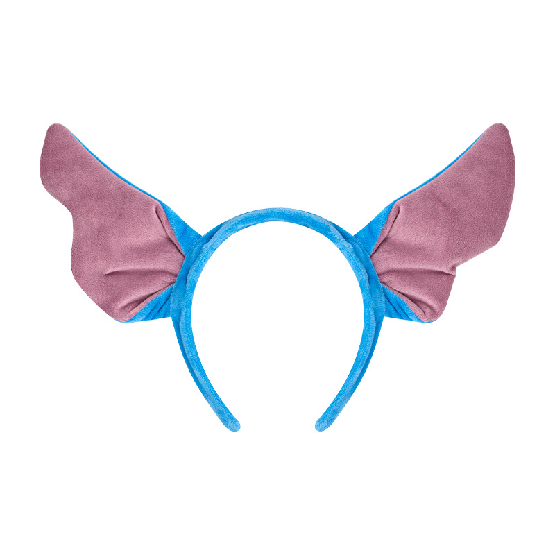 Stitttches Angel Headband Mult - Anime Cosplay Blue Hair ulasan dan harga