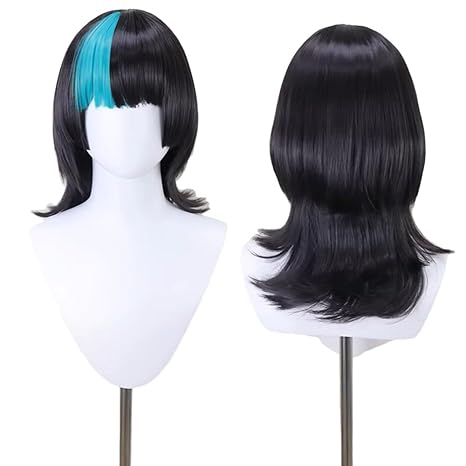 Anime Kirara Hoshi Wig Blue an - Anime Cosplay Blue Hair ulasan dan harga