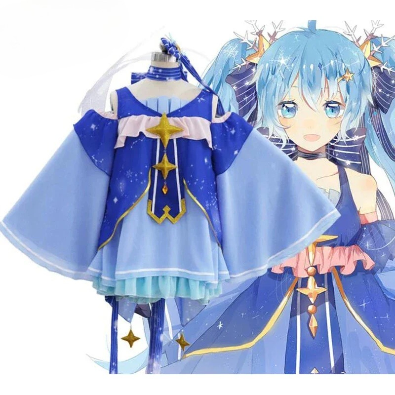Costume de Cosplay de Snow Mi  - Anime Cosplay Lolita ulasan dan harga