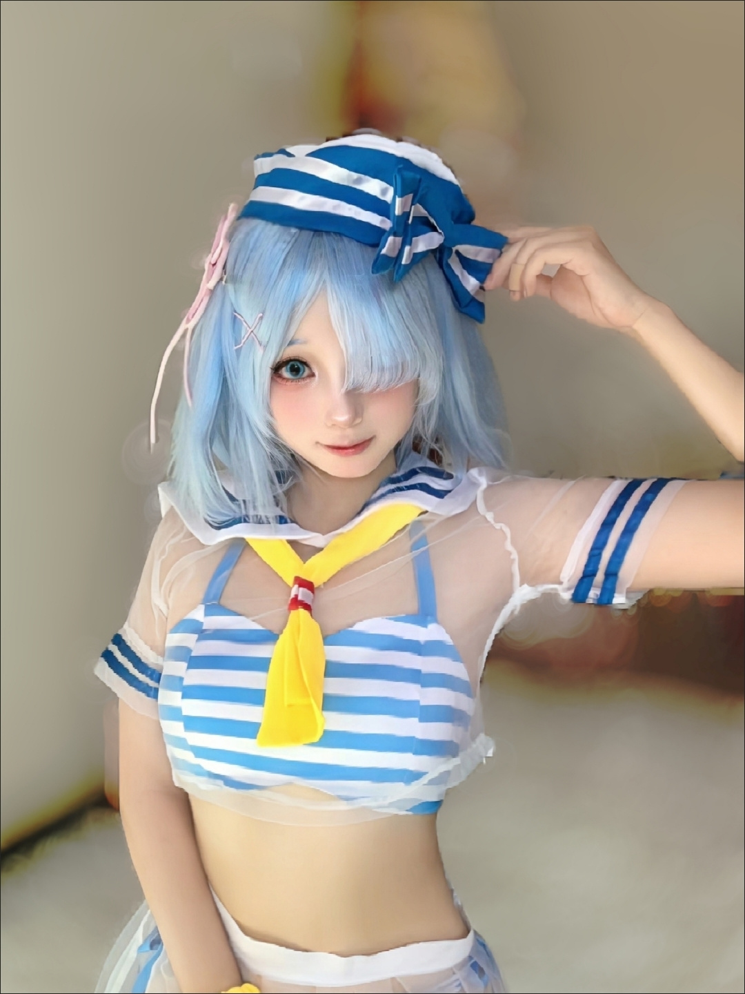 Re:Zero Rem Cosplay Costume -  - Anime Cosplay Re Zero ulasan dan harga
