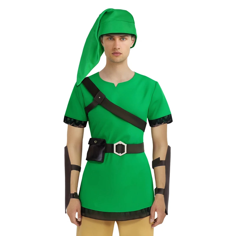 COSClassic Link Cosplay Costum - Anime Cosplay Link ulasan dan harga