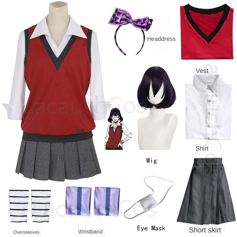 Jabami Yumeko Cosplay Compulsi - Anime Cosplay Yumeko ulasan dan harga
