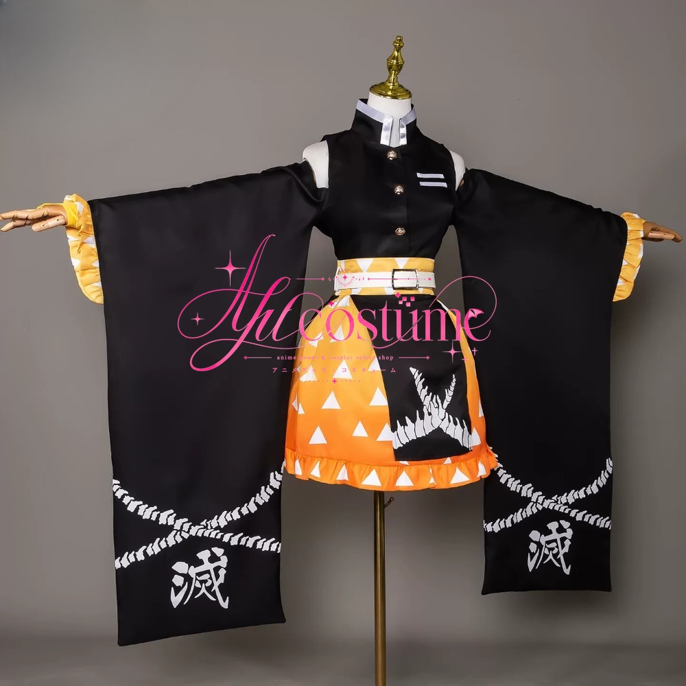 Kamado Tanjiro Agatsuma Zenits - Anime Cosplay Tanjiro ulasan dan harga