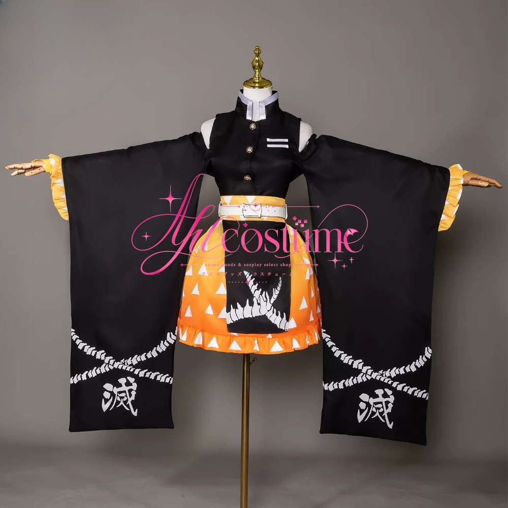 Kamado Tanjiro Agatsuma Zenits - Anime Cosplay Tanjiro ulasan dan harga