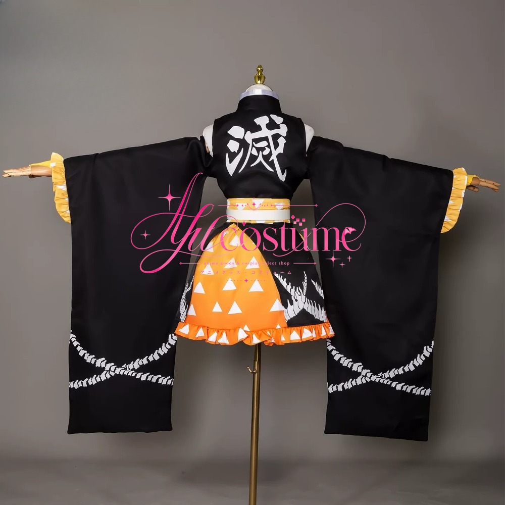 Kamado Tanjiro Agatsuma Zenits - Anime Cosplay Tanjiro ulasan dan harga