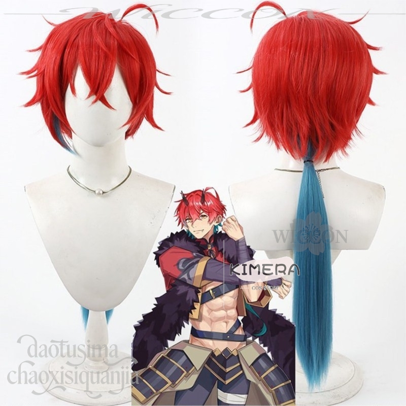 Kimera Store Anime Princess Ka - Anime Cosplay Blue Hair ulasan dan harga
